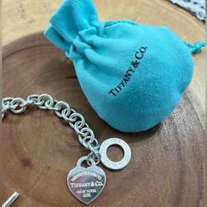 Return to Tiffany® Heart Tag Toggle Bracelet in Silver